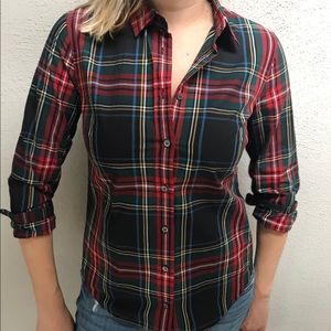 J. Crew Plaid Button Up